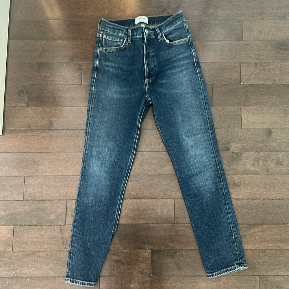 Agolde Nico High Rise Slim Fit in Ovation 27